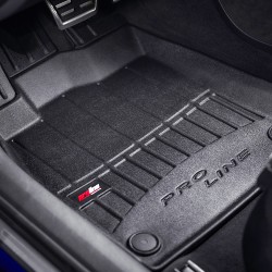 Tappetini compatibili con Hyundai Tucson IV PHEV dal 2020 in poi, su misura in Gomma TPE